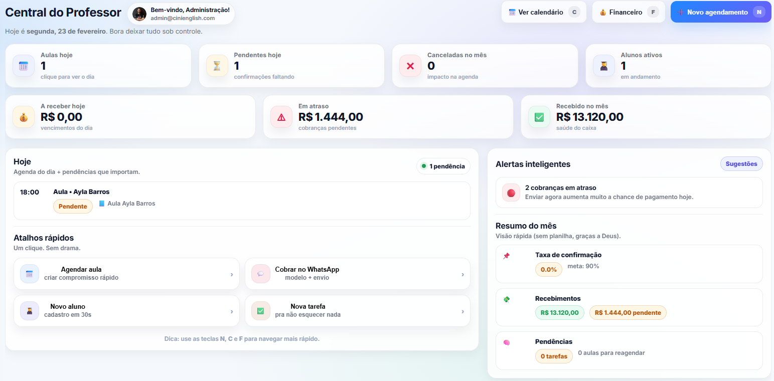 Dashboard EDUCAflowOne